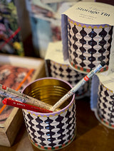 Bote Lapicero de Lata 'Wavy'