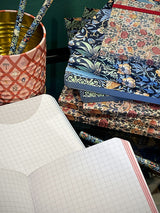 Large Notebook 'Rose' - William Morris