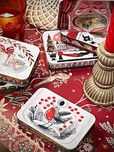 'Merry Christmas' Small Tin Box - Robin