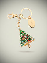 Llavero con Cristales 'Lucky Charm' - Árbol Navideño
