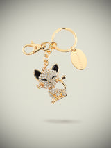 Llavero con Cristales ‘Lucky Charm’ - Gato