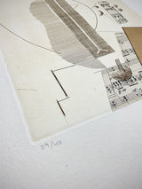 Carpeta 'Nuevos Tipos Urbanos' con 5 Aguafuertes - Manolo Valdés