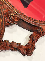 Antique Decorated Double Frame 'Silhouettes'