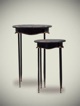 Mesitas Auxiliares Ovaladas 'Orleans' en Metal