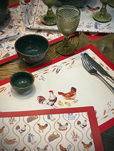 Individual Doble Cara 'Country Life' - 45x30 cm