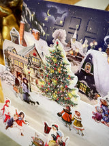 Tarjeta de Navidad y Adviento 'Paisajes de Invierno' - Pueblo Nevado