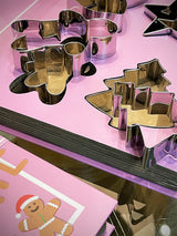 Set de 8 Moldes Para Galletas 'Gift Novels' - Keep Calm and Eat a Cookie