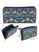 Monedero Grande 'Strawberry Thief' - William Morris