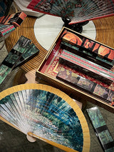 Abanico 'El Puente Japonés' - Monet