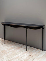 Consola de Estilo Francés 'Orleans' en Metal Negro