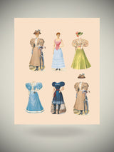 'Miss Florence' Cut-Out Doll and Dress Kit