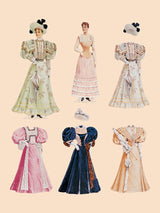 Kit Muñeca y Vestidos Recortables 'Miss Sophie'