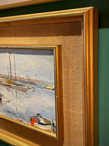 Oil on wood - 18.5x22.5 cm - Ramon Cortés Casanovas