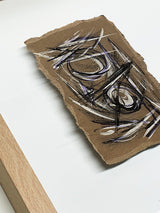 Dibujos Originales Abstractos 'Trazos' - 18x12 cm - Federico Font