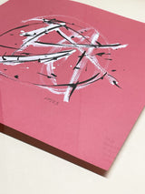 Pintura Original 'Esfera sobre Rosa' - 29.5x27.5 cm - Federico Font