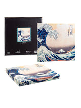 Pañuelo Estampado 'La Gran Ola' 90x90 cm - Katsushika Hokusai
