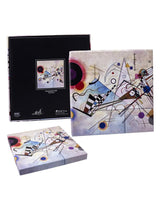 Pañuelo Estampado 'Composición VIII' 90x90 cm - Kandinsky