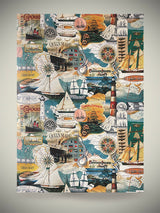 'Marine' Wrapping Paper - 100x70 cm