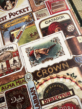 'Cigars' Wrapping Paper - 100x70 cm