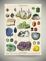 Paper Poster & Wrap 'Mineralogie' - Cavallini & Co