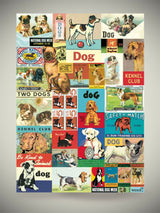 Paper Poster & Wrap 'Vintage Dogs' - Cavallini & Co