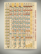 Papel Poster & Wrap 'Periodic Chart' - Cavallini & Co