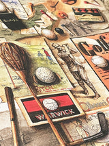 papeles-con-ilustraciones-de-deporte-del-golf