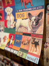 Paper Poster & Wrap 'Vintage Dogs' - Cavallini & Co