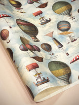 Papel Envoltorio 'Elegant Air Balloons' - 100x70 cm
