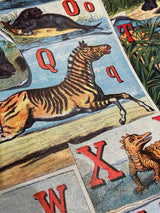 Wrapping Paper 'The Alphabet of Animals' - 70x50 cm