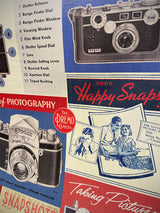 Papel Poster & Wrap 'Vintage Cameras' - Cavallini & Co