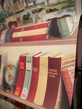 Paper Poster & Wrap 'Library Books' - Cavallini & Co