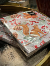 Pack de 20 Servilletas de Papel 'Squirrel Chat' - 25x25 cm