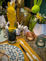 Figura Decorativa 'Conejo Nutcracker' - Amarillo