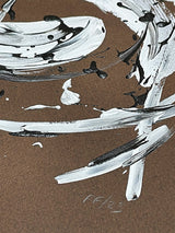 Pintura Original 'Explosión en Blanco' - 28x26 cm - Federico Font