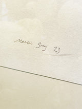 Dibujo Original Acrílico y Pastel 'Dream' 75x55 cm - Marcus Grey