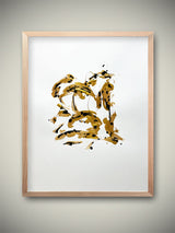 Pintura Original 'Explosión de Oro' - 65x50 cm - Federico Font