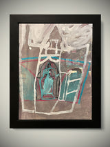 Original Gouache 'Superimposed Mosques' - Albert Gonzalo