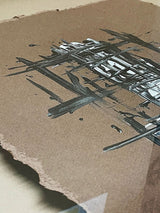 Pintura Original 'Tramado Abstracto' - 39.5x30.5 cm - Federico Font