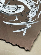 Pintura Original 'Explosión en Blanco' - 28x26 cm - Federico Font