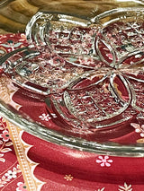 Plato de Pan de Cristal 'Fleur'