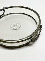 Centro de Cristal 'Herbert' Con Estrella y Asas