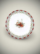 Pack 8 'Christmas Eve' Dinner Plates - Compostable Paper