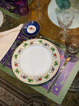 Plato Llano de Porcelana 'Marajah'
