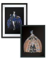 Láminas Decorativas 'Pompa y Provocación'