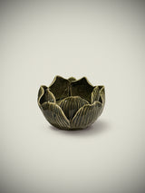 Portavela Decorativo 'Lotus' - Verde Claro