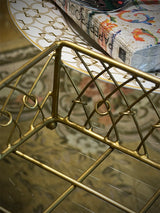 Porta Servilletas en Metal Dorado 'Veranda'
