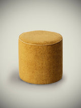 Pouf Redondo 'Burelles' - Amarillo Mostaza