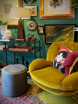 Butaca Pivotante 'Memento Pop' - Mostaza