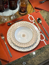 Juego de Cubertería 'Asia Pietra Verde Oro' - 24 Piezas